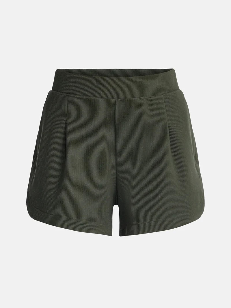 Avia Women's and Women's Plus Ottoman Lounge Shorts, 4.25'' Inseam, Sizes XS-4X | Walmart (US)
