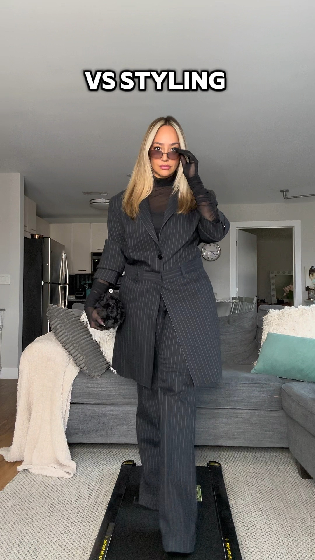 How I Styled this Maison Margiela Suit 👽 via Rent the Runway

Get 20% off your first month at RTR via the 🔗 in my bi0 with RTRMARISAR at checkout and never repeat an outfit #rtrpartner @renttherunway 

5’3 155 lbs
Size 8 
Wearing Size 8 in the Pants and 8 in the Jacket (could’ve done a 6 in the jacket - runs large) 

Bust: 34DDD
Waist: 28”
Hips: 42.5”

Women’s suiting, how to style a suit, oversized blazer outfits, long blazer outfits, monochromatic black outfits, all black outfit, how to style a blazer 

#oversizedblazeroutfit
#oversizedblazer
#howtostyle
#allblackoutfit
#monochromaticoutfit
#howtostyleasuit

#LTKworkwear #LTKshoecrush #LTKitbag