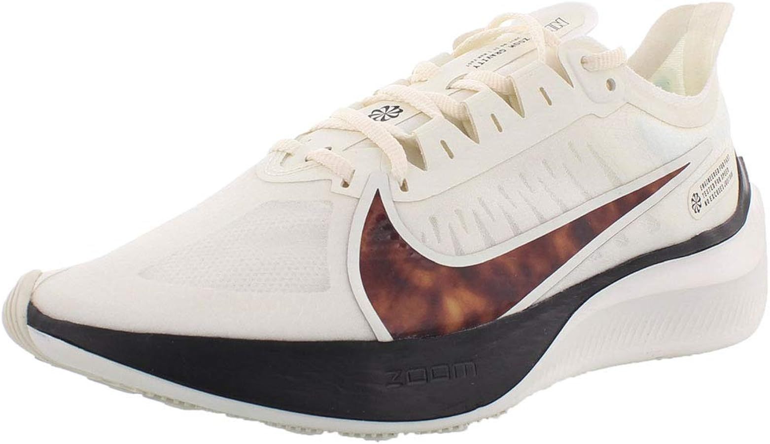 Nike Womens Zoom Gravity Mesh Printed Running Shoes Ivory 7 Medium (B,M) | Amazon (US)