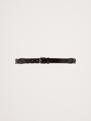 Braided Leather Belt | Banana Republic (US)