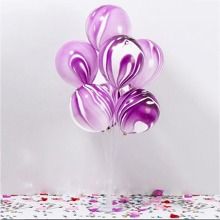 12inches Marble Balloon 12pcs | SHEIN