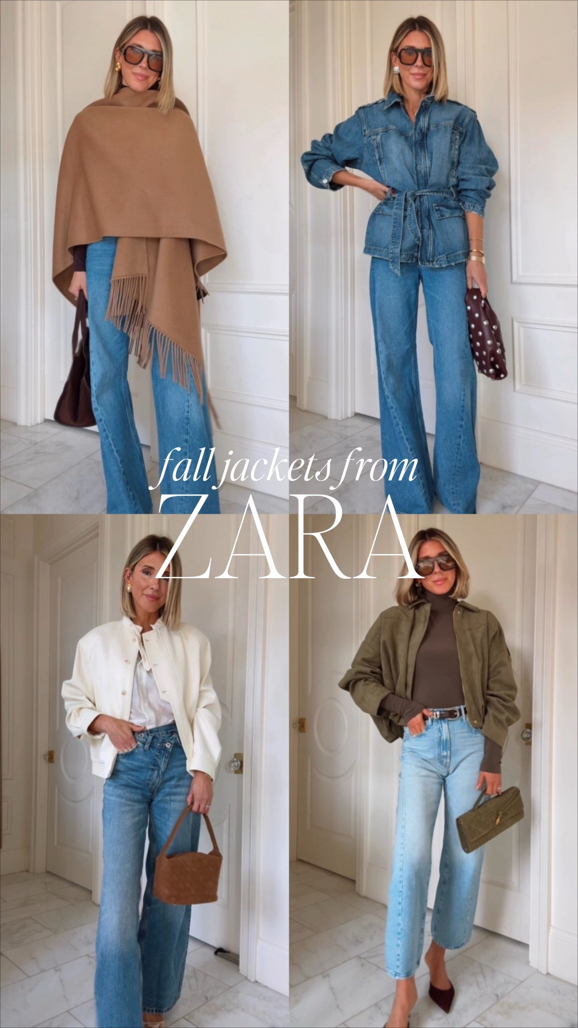 Fall jackets from Zara. I'm wearing size small. 

#LTKFindsUnder100