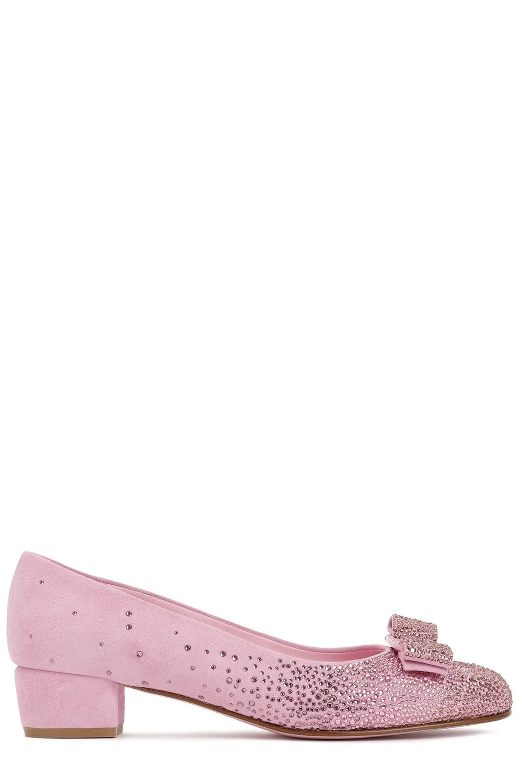 Salvatore Ferragamo Vara Bow Embellished Pumps | Cettire Global