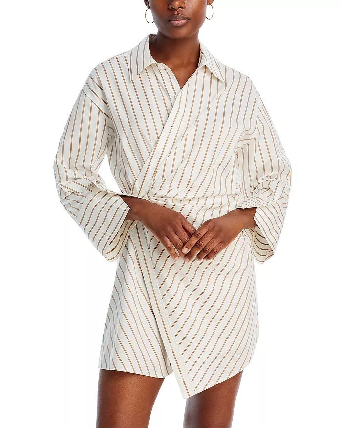 Madison II Striped Wrap Dress | Bloomingdale's (US)