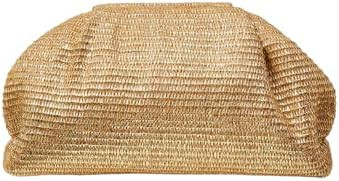 QWINEE Women's Woven Evening Bag Dumpling Clutch Purse No Strap Handbags Elegant Faux PU Leather ... | Amazon (US)