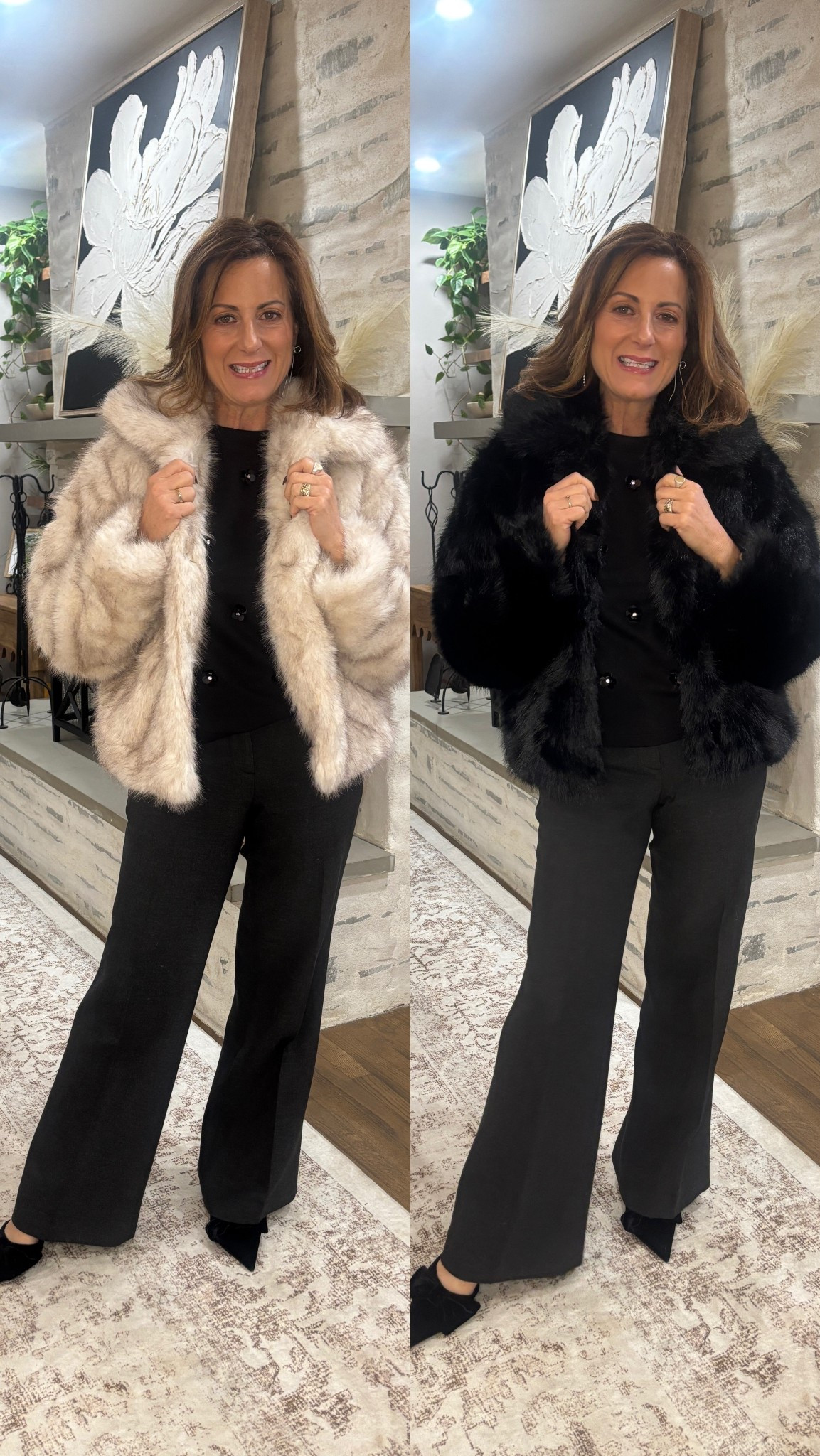 Looking like I just stepped out of a luxury boutique… but it’s actually Walmart 🤭✨
This faux fur feels high-end, looks designer, and costs less than a dinner out.
Proof that cozy can be chic (and budget-friendly). #WalmartFinds #AffordableChic #Over50Style


#LTKHoliday #LTKPetite #LTKSeasonal
