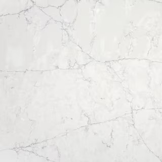 2 in. x 4 in. Quartz Countertop Sample in Pearl Jasmine | The Home Depot