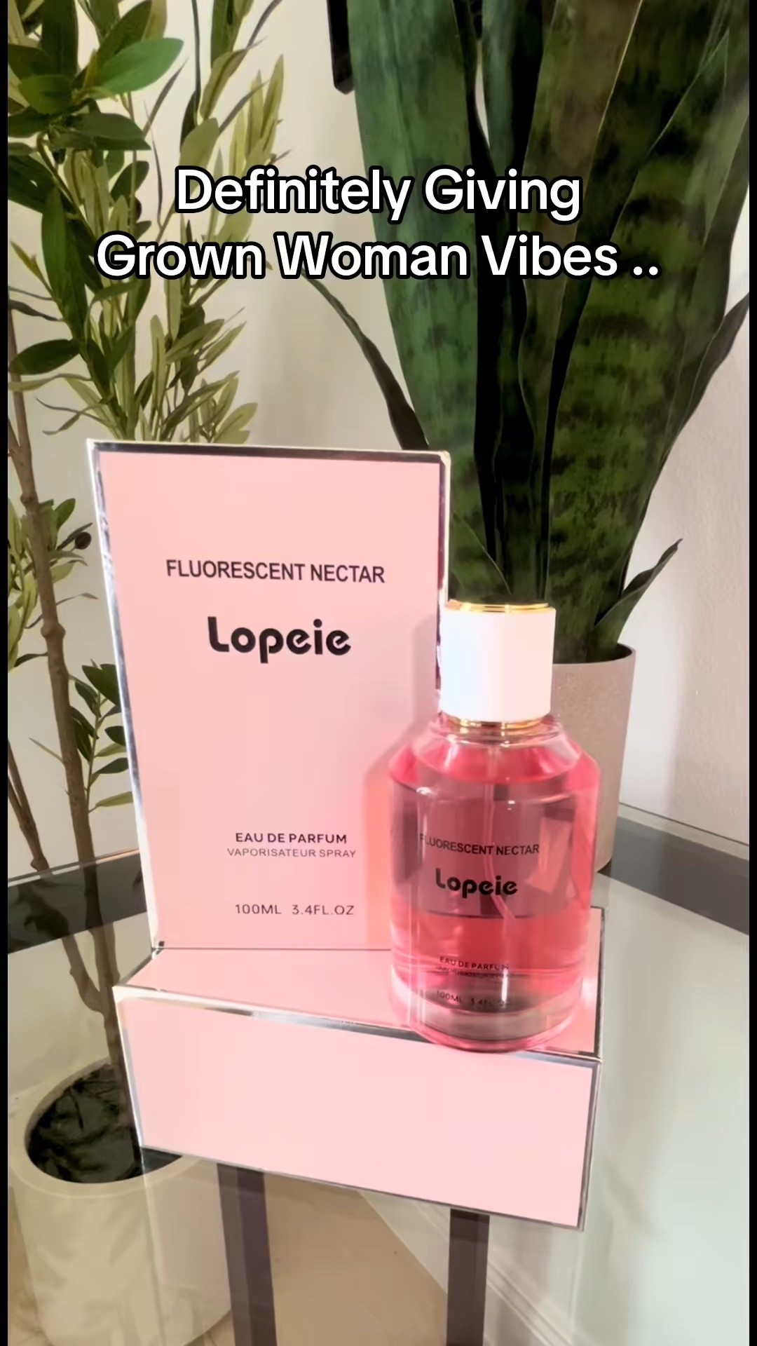 This perfume gives that Grown Woman, Vibe with subtle notes of jasmine and gardenias 💕... It’s called “Fluorescent Nectar" by @Lopeie ..  Smell Good for hours 🥰 You can find it linked on my TikTok Showcase @DrReneeB … Its on sale and at under $15 it’s a steal‼️So UP your #SmellGoodGame TODAY 
#LTKCreator 

#LTKBeauty #LTKOver40