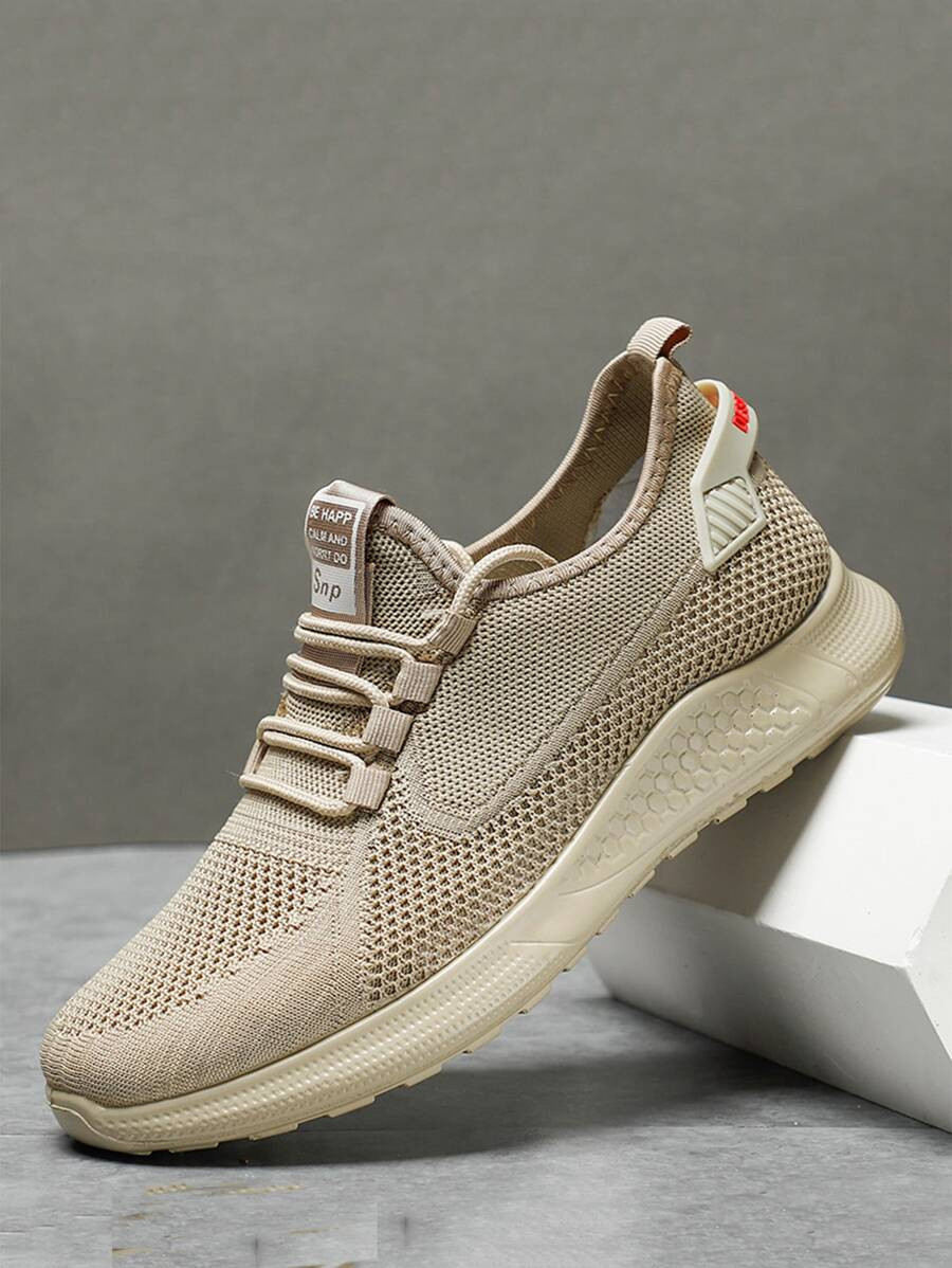 Men Letter Graphic Lace-up Front Running Shoes
   SKU: sx2205044224447303      
          (5 Revi... | SHEIN