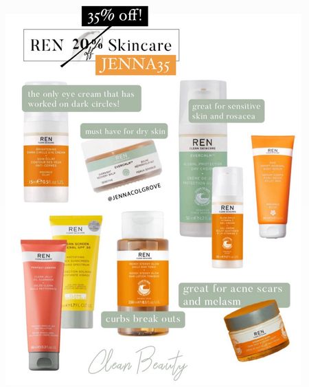 35% off the best clean skincare with code JENNA35 

#LTKsalealert #LTKfindsunder50