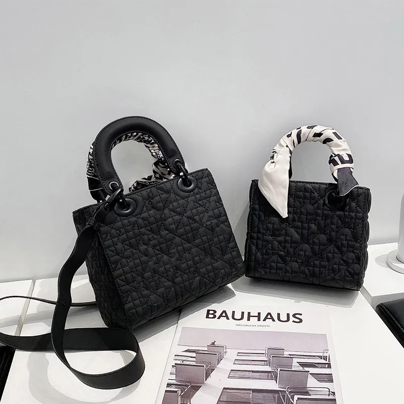 Fashion Shoulder Bag Women Crossbody Totes Backpack Lady Purse Handbags Wallet Tote Diamond Latti... | DHGate