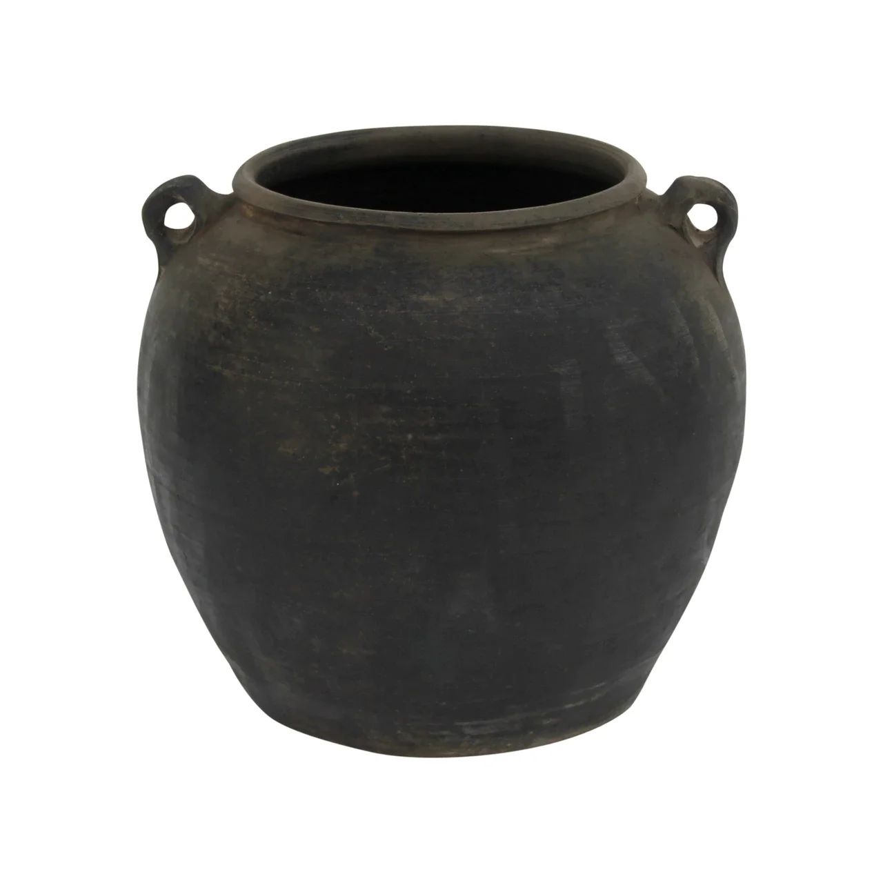 Charcoal/Gray 13" Indoor / Outdoor Earthenware Table Vase | Wayfair North America