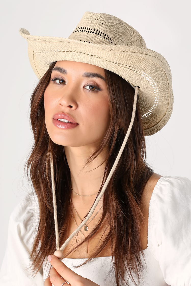 Navigating Nashville Ivory Straw Fedora Hat | Lulus