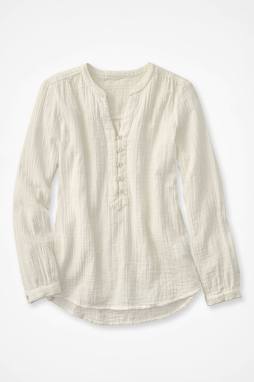 Summer Breeze Gauze Pullover | Coldwater Creek