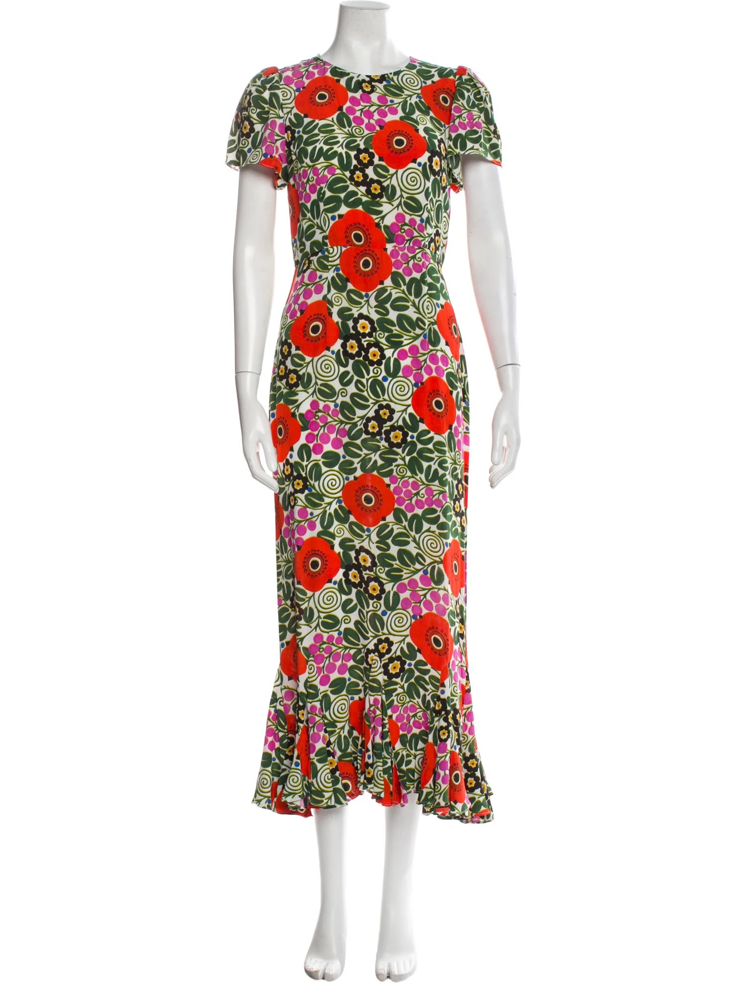 Floral Print Long Dress | The RealReal