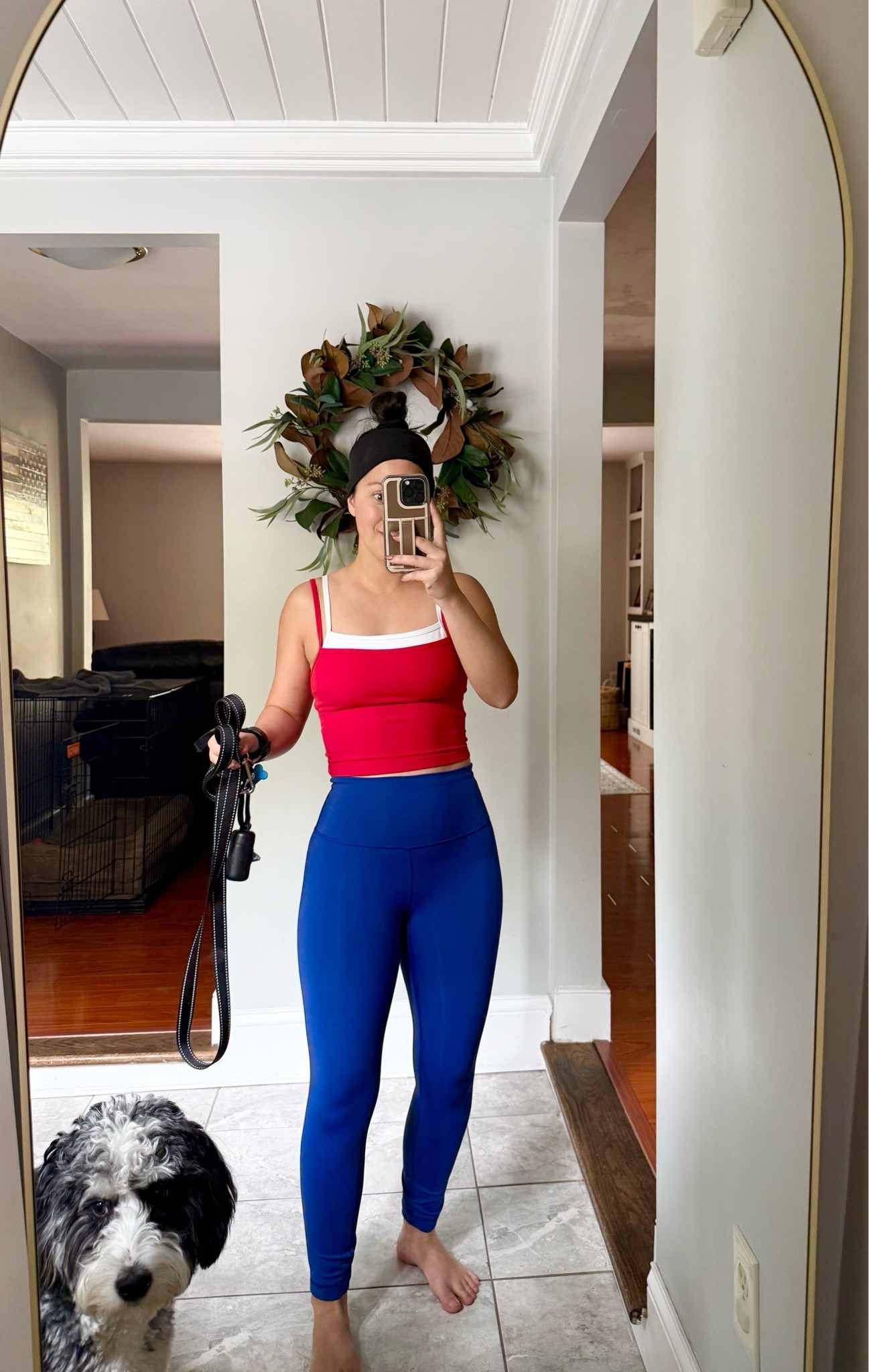 Patriotic activewear 🇺🇸 wearing size small top, 4 (23” length) leggings. For reference I am: 5ft, 118lbs. 

Petite leggings
Summer outfits
Patriotic outfits
4th of July outfit
Petite outfit
Gym outfit
Workout outfit
Red white & blue

#LTKActive #LTKxAbercrombie #LTKSeasonal