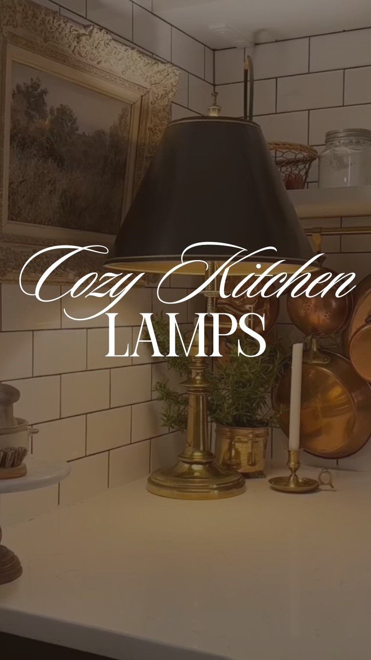 cozy kitchen essentials include a countertop lamp 🪔 here are some vintage and antique inspired options! 

#nancymeyers #cozykitchen #kitchendecor

#LTKSeasonal #LTKHome #LTKFindsUnder100