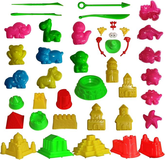 Sand Molding Tools 42pcs Mold Activity Set Compatible with Any Molding Sand | Amazon (US)