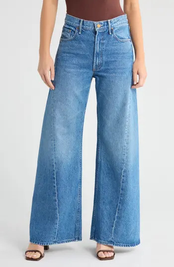 MOTHER Lemon Twist High Waist Wide Leg Jeans | Nordstrom | Nordstrom