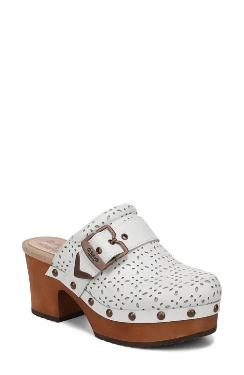 Dr. Scholl's Original Ranch Platform Clog in White at Nordstrom, Size 7 | Nordstrom