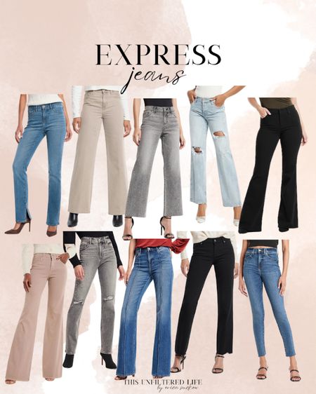 Some of the best jeans for this season! Express jeans

#LTKSeasonal #LTKstyletip #LTKHoliday