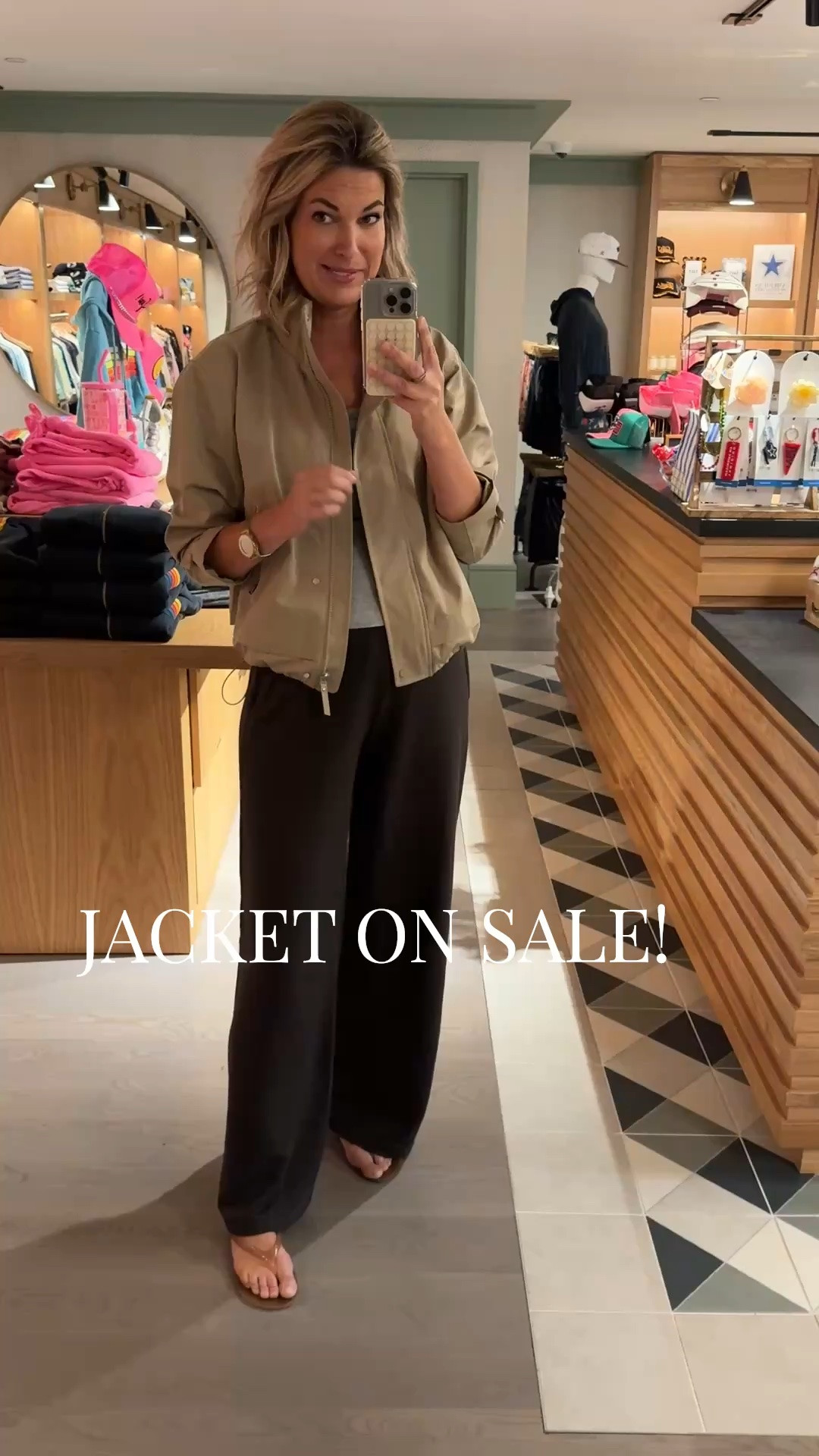 Wearing small top and jacket and small tall sweatpants.  The jacket has a hidden hood. It’s so good.

#LTKOver40 #LTKSaleAlert #LTKTall