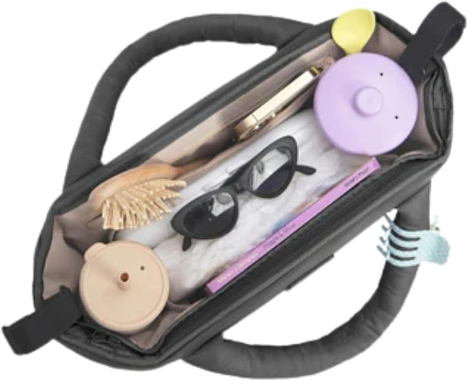 7 A.M. Universal Stroller Organizer Bag - Easy Grab Top Handles, Stroller Caddy with Cup Holder, ... | Amazon (US)