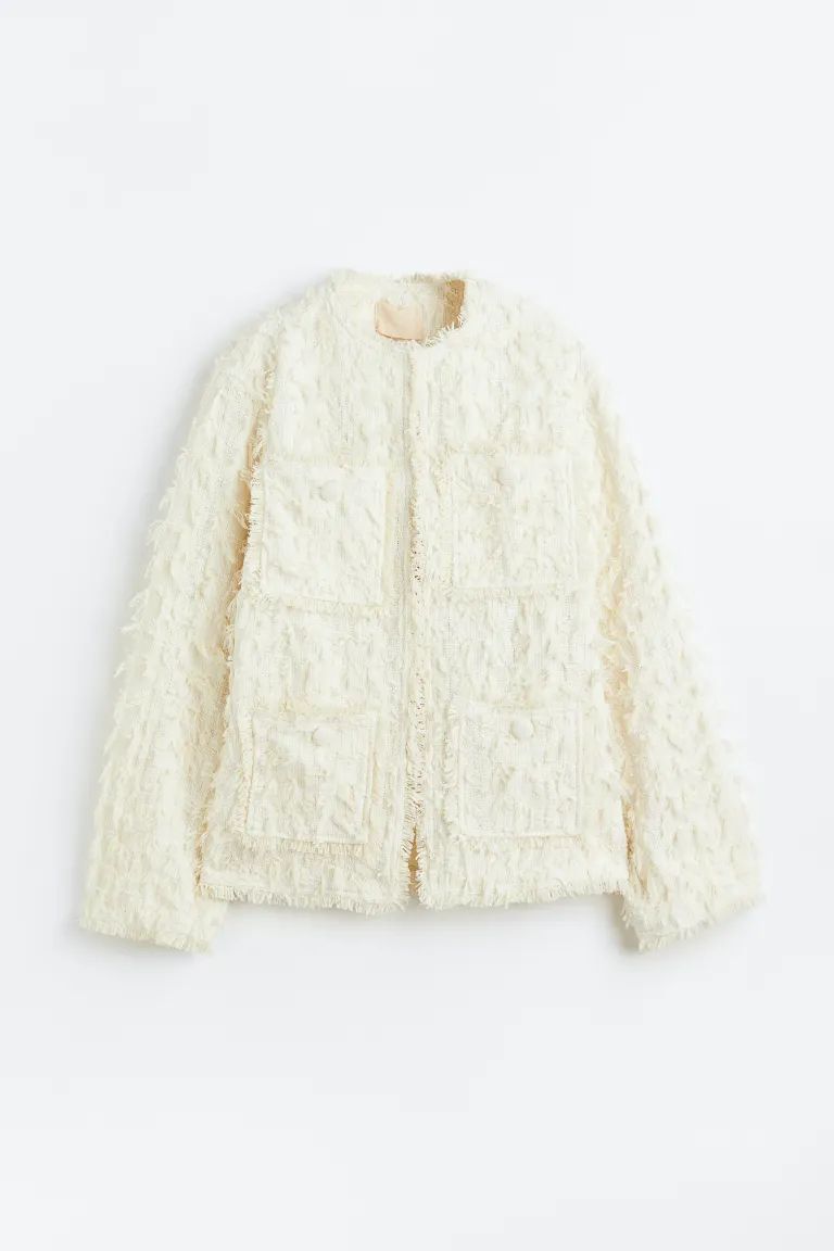 Bouclé jacket | H&M (UK, MY, IN, SG, PH, TW, HK)