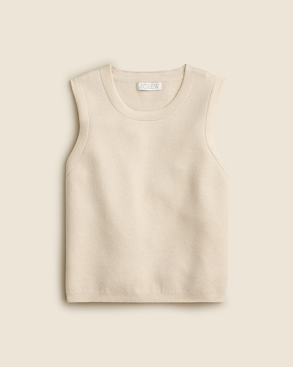 Sweater shell in TENCEL™ lyocell blend. | J. Crew US