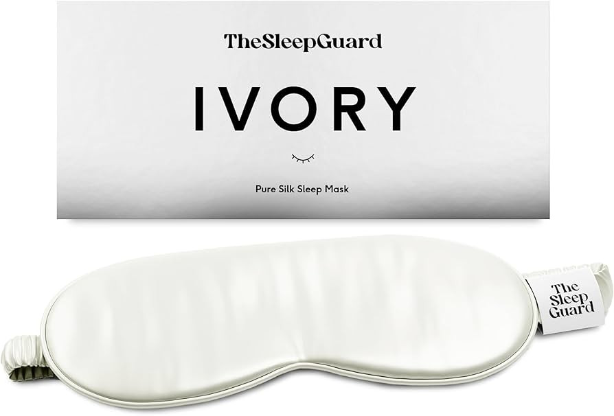 Pure Silk Sleep Mask [100% 6A Mulberry Silk, 22 Momme] Light Blocking Travel Essentials. Eye Mask... | Amazon (US)