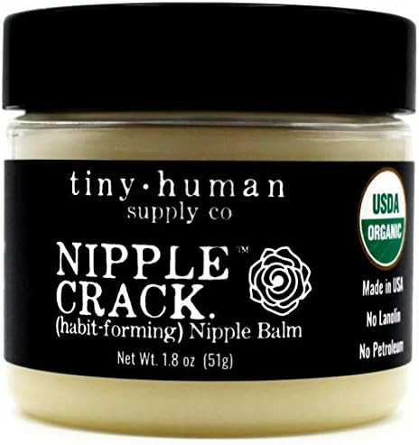Organic Nipple Cream, Nipple Crack Lanolin Free Nipple Butter, Balm for Breastfeeding Mother, No ... | Amazon (US)