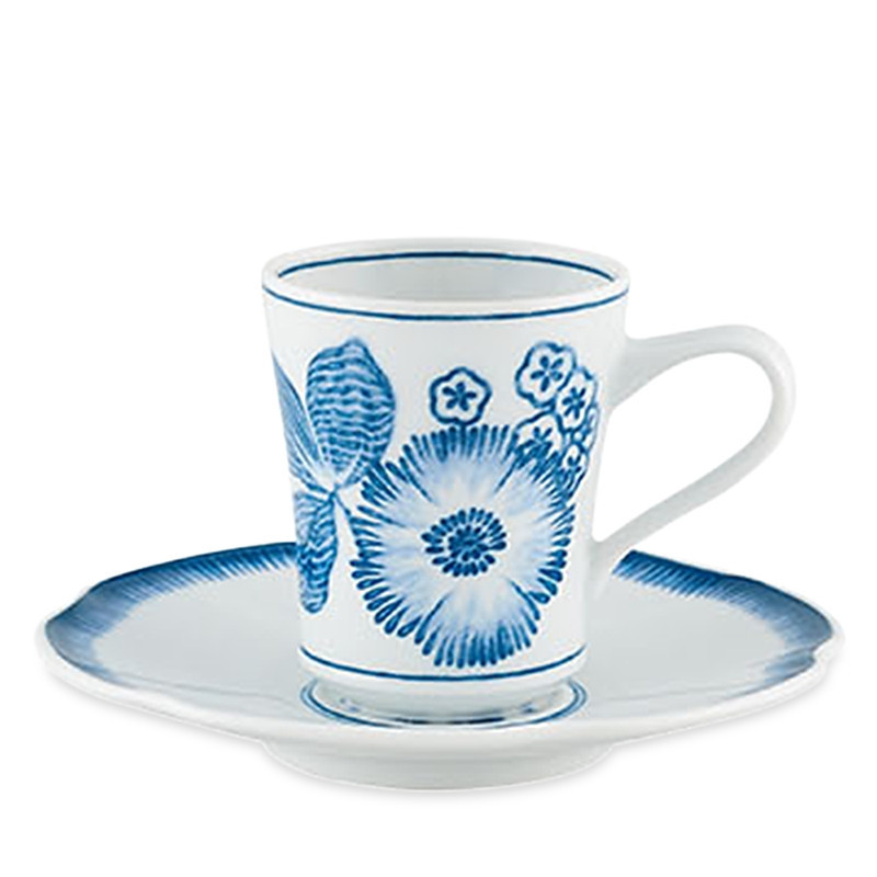 Vista Alegre Coralina Blue Coffee Cup and Saucer - 100% Exclusive | Bloomingdale's (US)