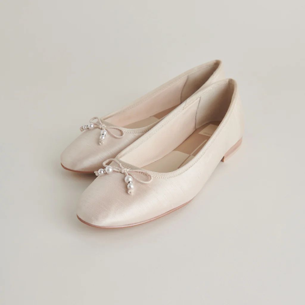 Cacy Pearl Ballet Flats | DolceVita.com
