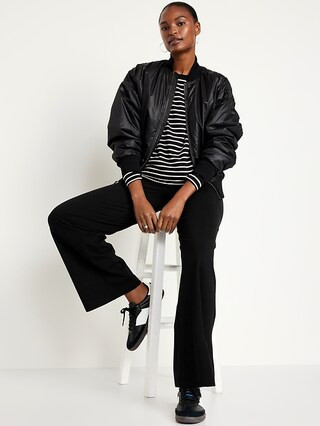 High-Waisted Fashion Wide-Leg Leggings | Old Navy (US)