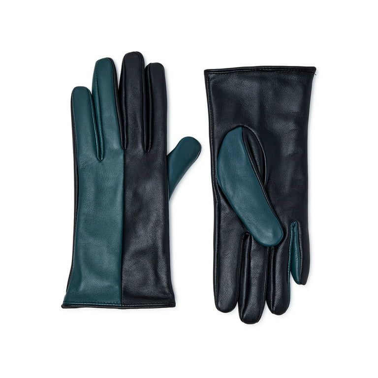 Scoop Women’s Two Tone Leather Gloves | Walmart (US)