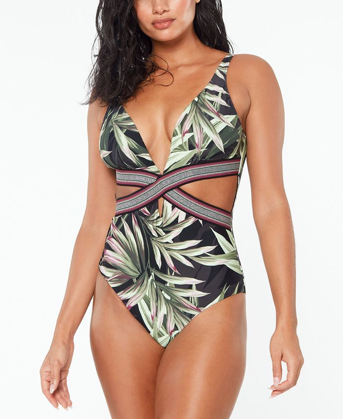 Wrap One-Piece Swimsuit, Created for Macy's | Macys (US)