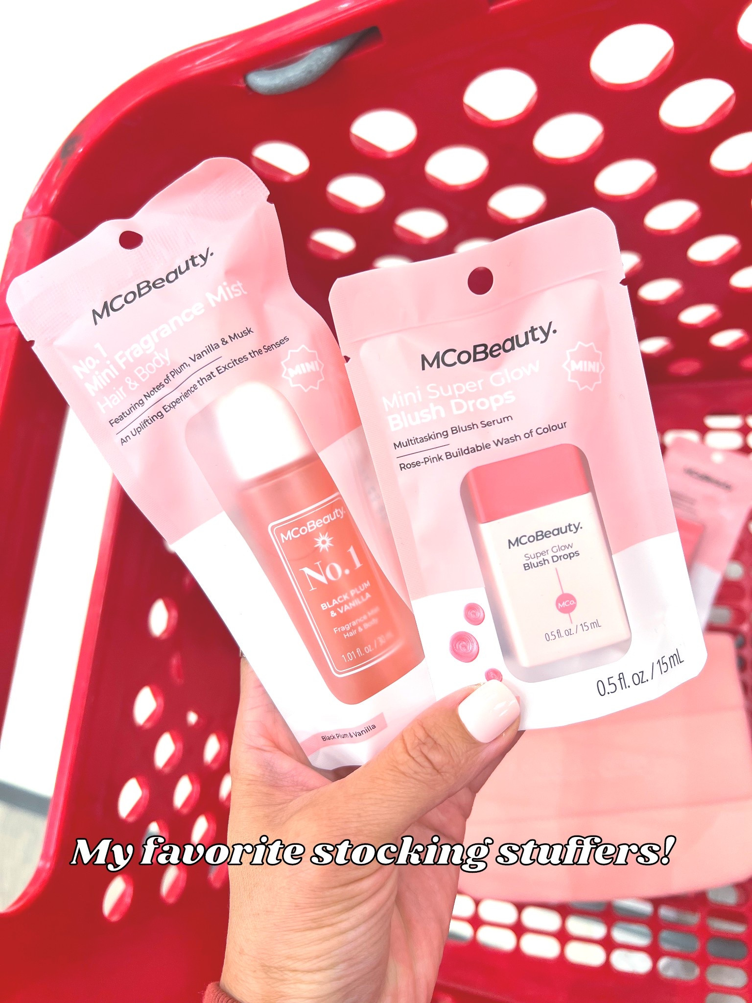 Buy 3 Minis Get 1 Free Deals Target Beauty Deals McOBeauty Mini Fragrance Mists, Super Glow Blush Drops #mcobeauty #minifragrances #blushdrops 

#LTKBeauty #LTKHoliday #LTKGiftGuide