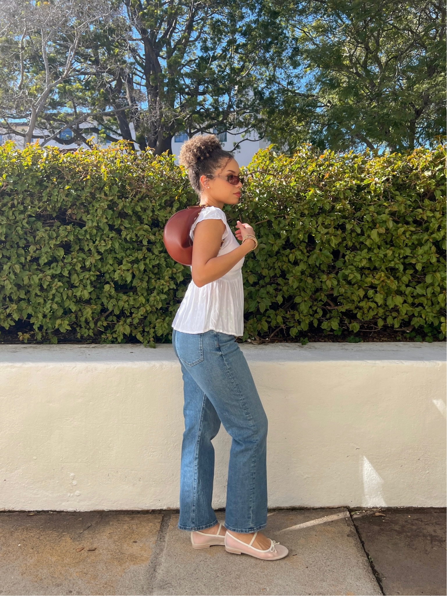 spring essentials 🤍 spring outfit inspiration, spring style inspo, jeans outfit, curve jeans

#LTKshoecrush #LTKfindsunder100 #LTKitbag