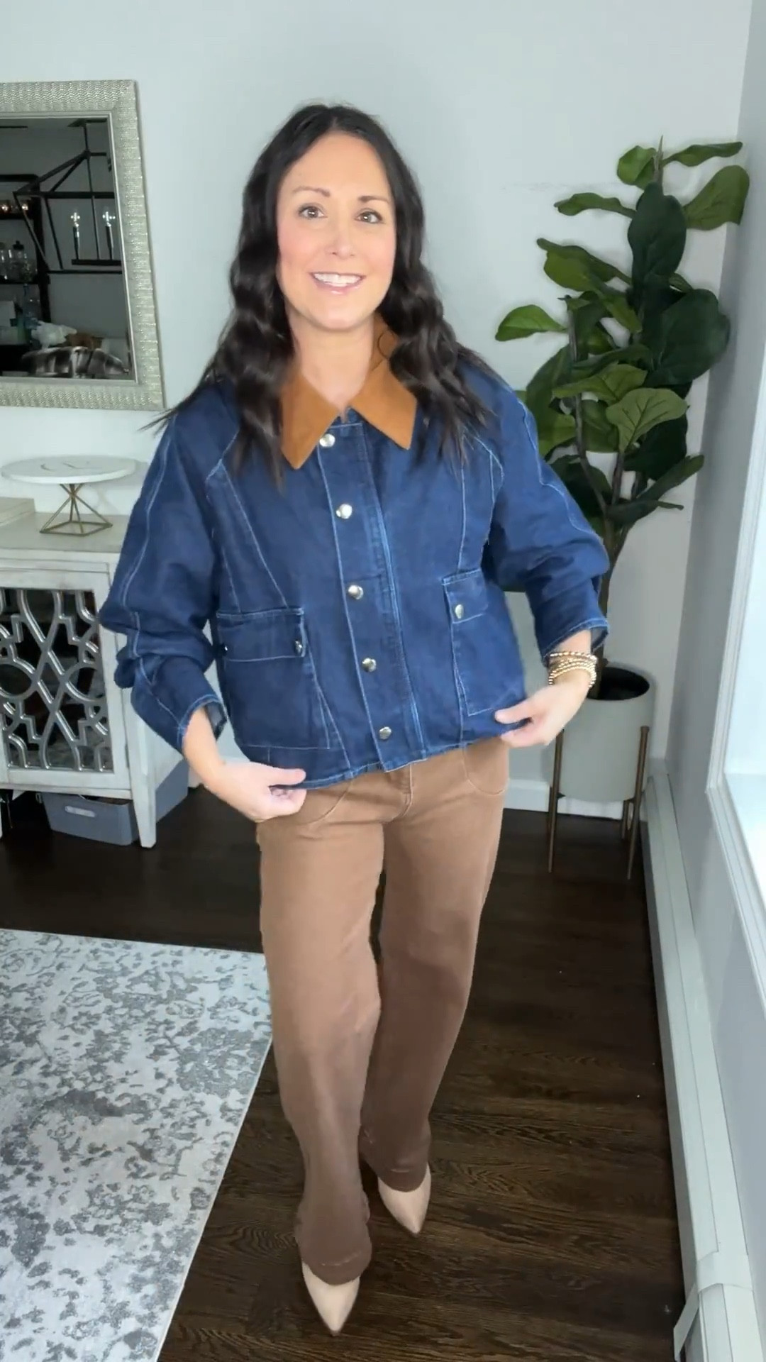Thanksgiving outfits, part 2! From casual to comfy to everything in between! 

Barn jacket, brown pants, last minute Thanksgiving outfits, fall fashion, petite style, mom outfit ideas, fall style 

#LTKOver40 #LTKCyberWeek #LTKPetite