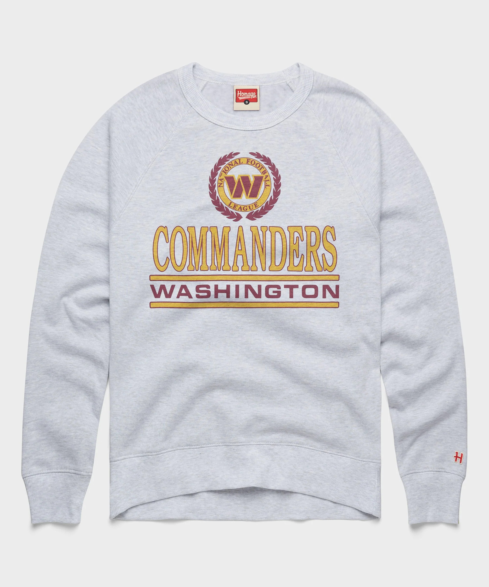 Washington Commanders Crest Crewneck Sweatshirt | Vintage-Inspired | Homage