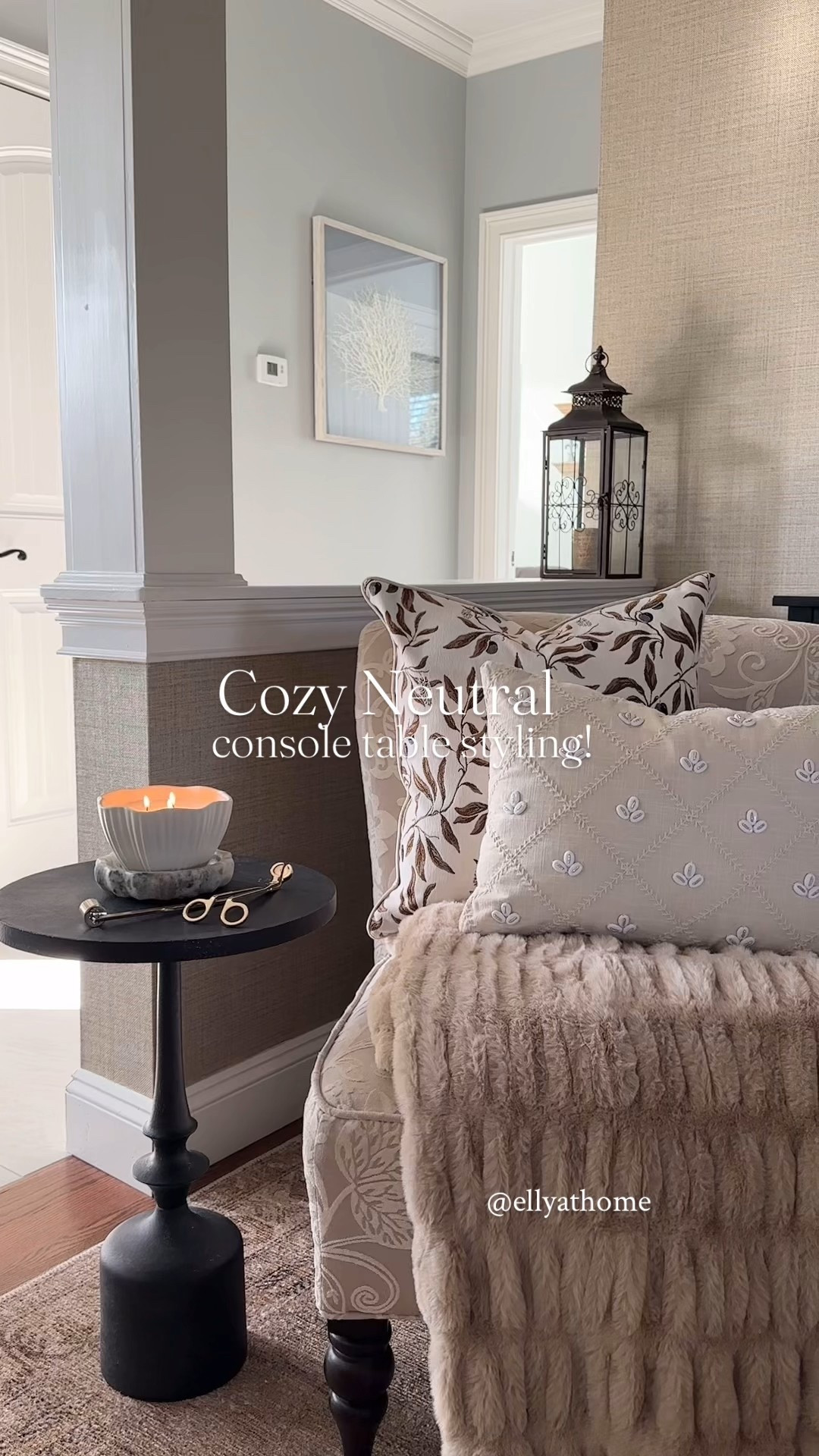 Cozy winter console table styling! Shop vases & hurricane candleholder on sale, candles, throw pillows, faux fur blanket, rattan woven tray, baskets, touch light, vase from Target’s new collections, area rug and more! Pottery Barn, Serena & Lily, Wayfair, Amazon home. Free shipping. 

#LTKSaleAlert #LTKFindsUnder50 #LTKHome