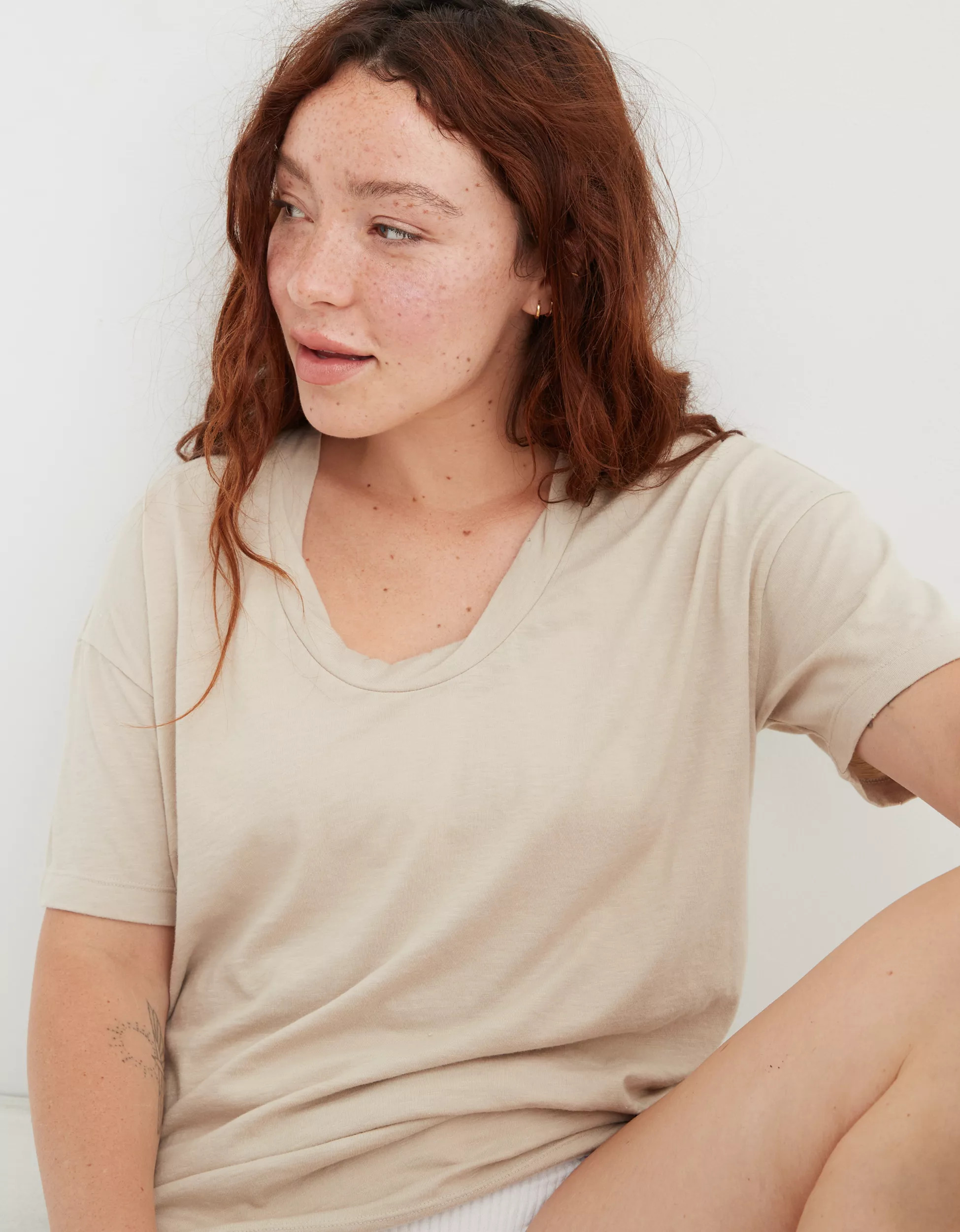 Aerie Rope Voop Boyfriend T-Shirt | American Eagle Outfitters (US & CA)