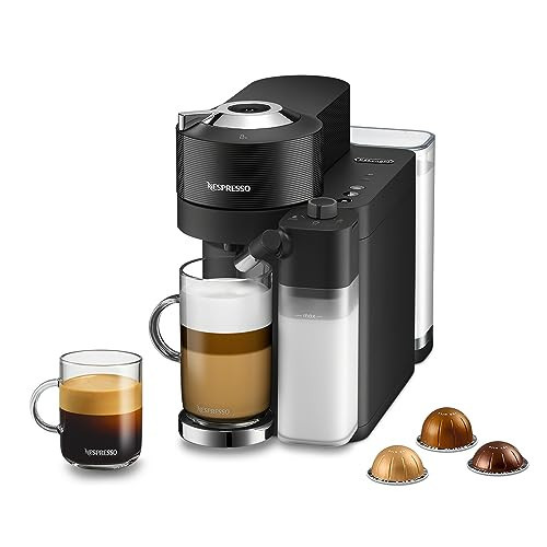 Nespresso Vertuo Lattissima Coffee and Espresso Maker by De'Longhi, Matte Black & Glossy | Amazon (US)