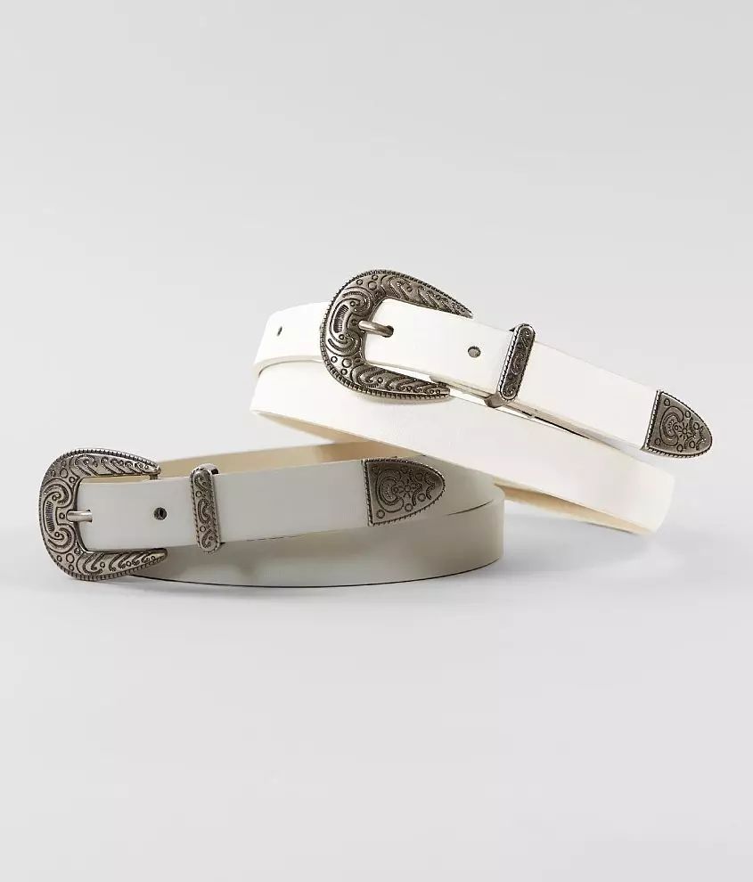 Tonal Western Belt Set | Buckle