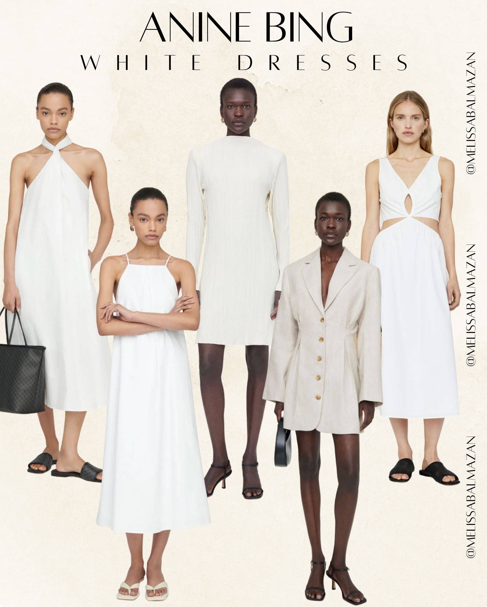 Anine Bing White dresses 

#LTKstyletip #LTKsalealert #LTKFind