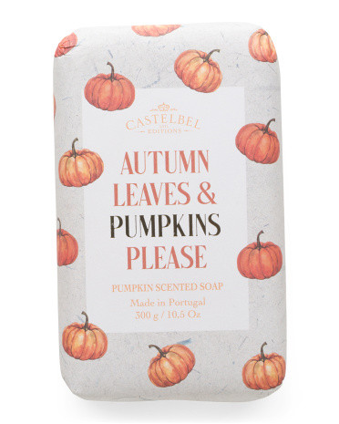 10.5oz Pumpkin Scented Soap Bar | TJ Maxx