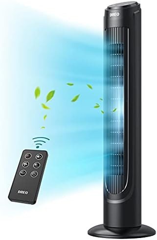 Dreo Cruiser Pro Tower Fan 90° Oscillating Fans with Remote, Quiet Cooling,12 Modes, 12H Timer, ... | Amazon (US)