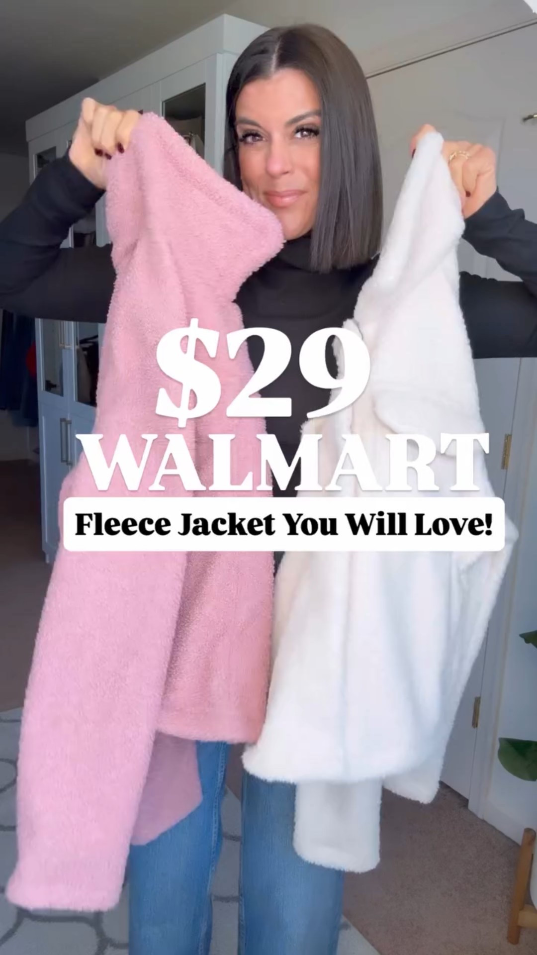 Weekly best sellers- Walmart fleece jacket! I’m in size small. Size 2 in jeans. 
#walmartjacket #walmartoutfit #ltkstyletip

#LTKFindsUnder100 #LTKHoliday #LTKSaleAlert