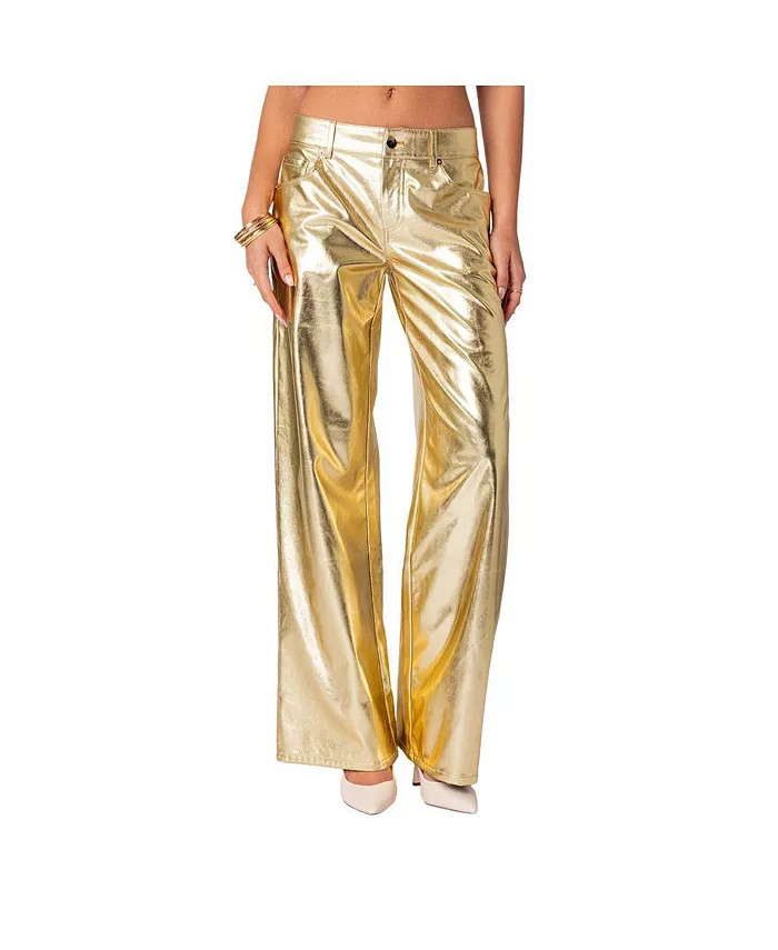 Women's Rochelle low rise metallic jeans | Macy's