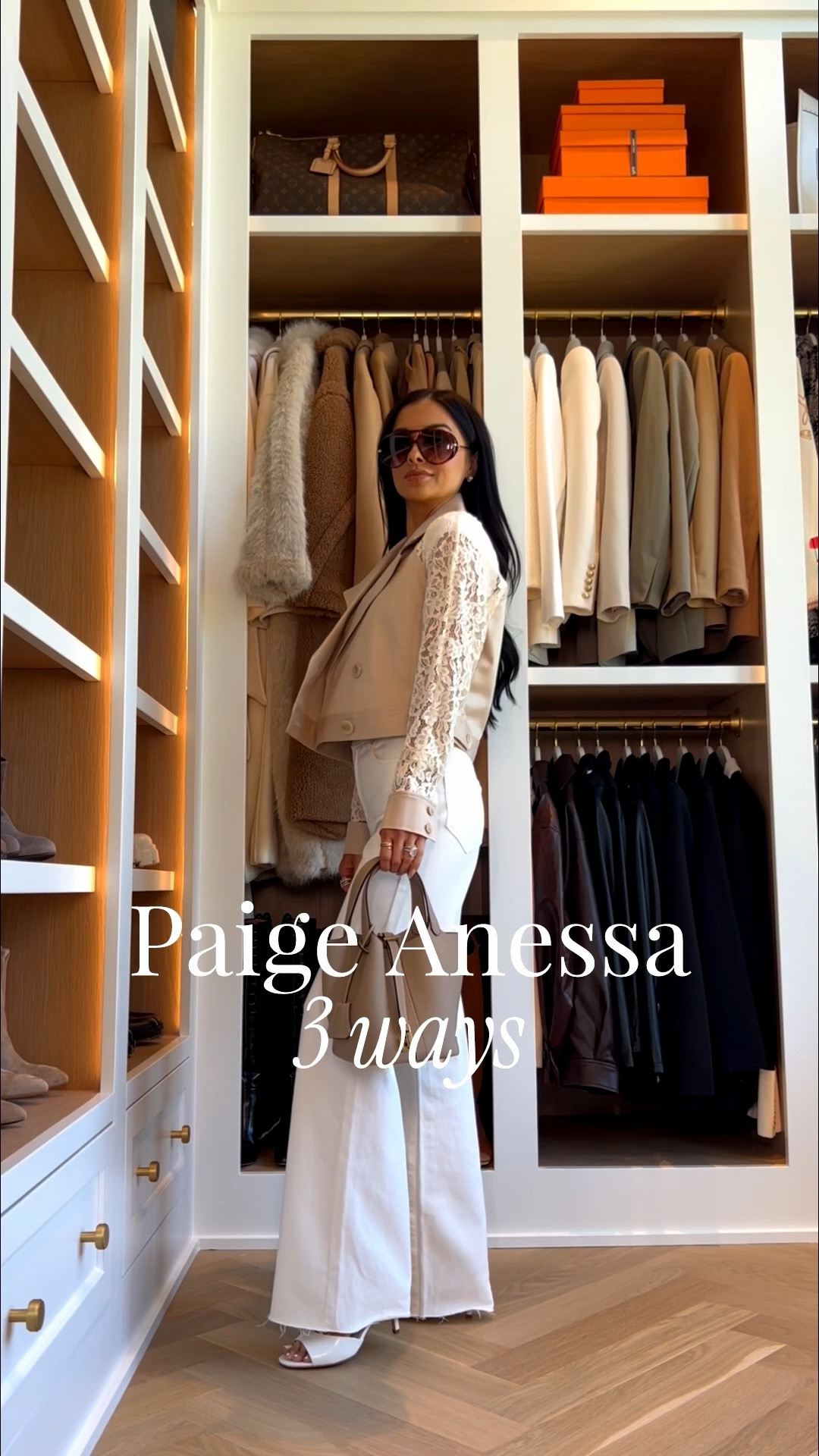 The Paige Anessa wide leg jeans are one of my favorite pieces right now. They’re easy to dress up or down and even work for business casual outfits. I bought the ecru, dark wash and tan colors - all versatile denim you can wear now through summer.

#LTKmomlife #LTKootd #LTKOver40